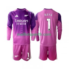 Maillot de Foot Arsenal Raya 1 Gardien Enfant Troisieme 2025/26 ML